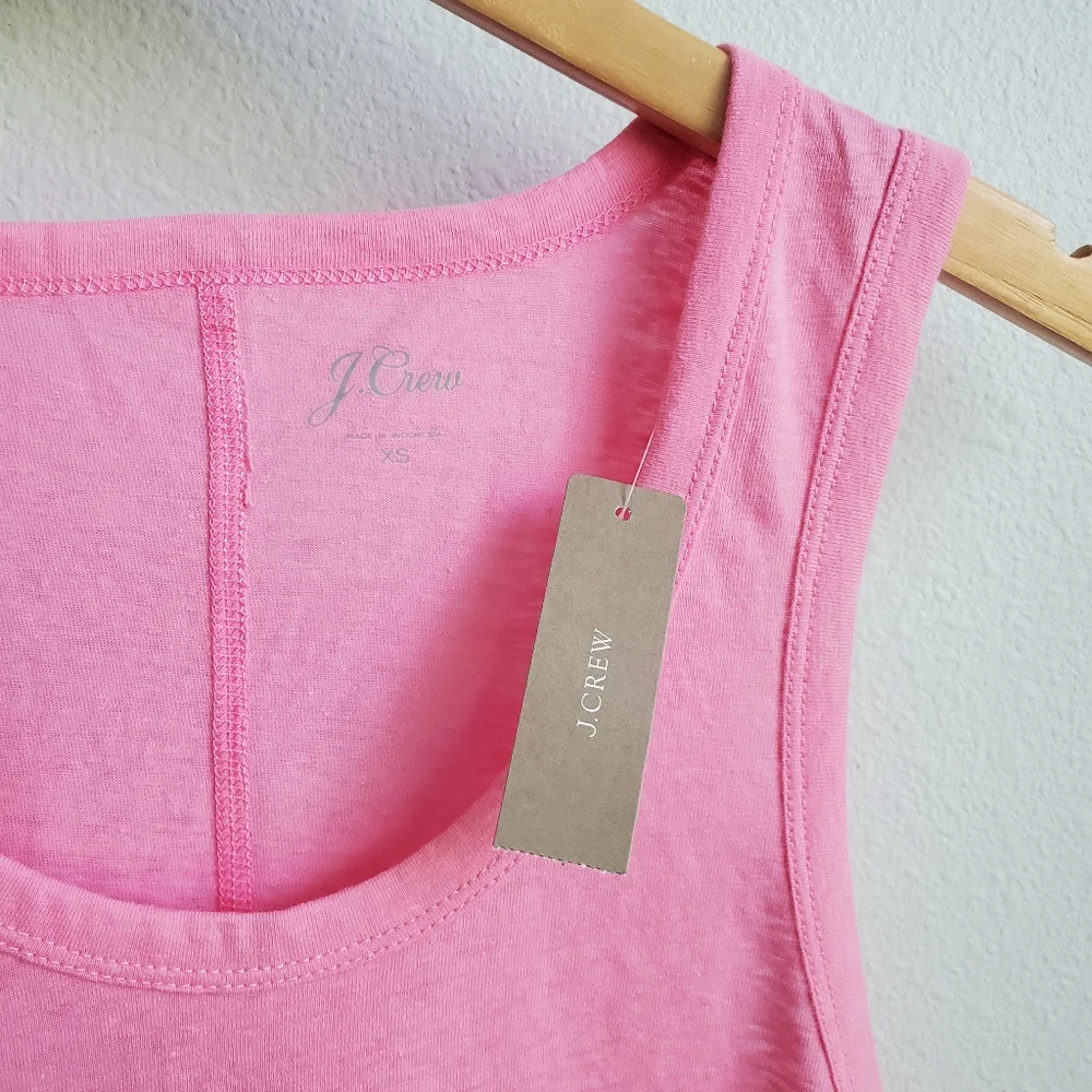 J. Crew Pink Tank Top XS